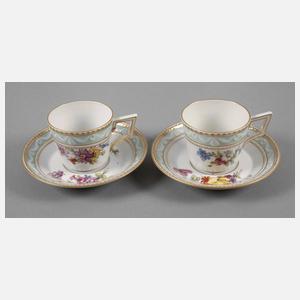 KPM Berlin zwei Tassen "Kurland"