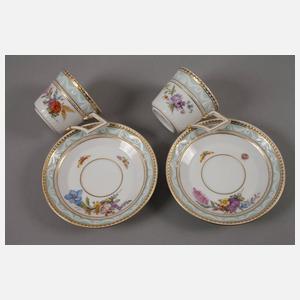 KPM Berlin zwei Tassen "Kurland"