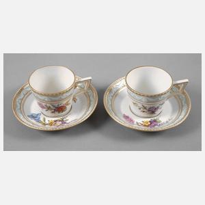 KPM Berlin zwei Tassen "Kurland"