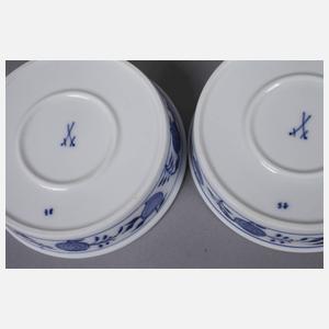 Meissen Paar Untersetzer "Zwiebelmuster"