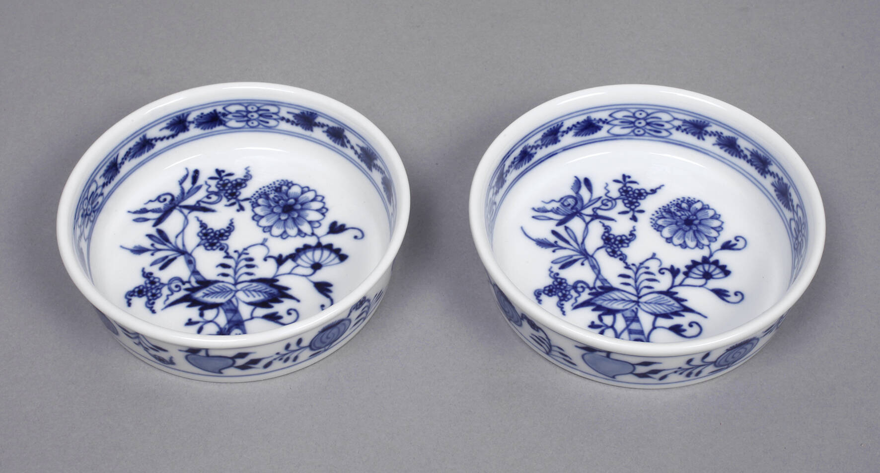 Meissen Paar Untersetzer "Zwiebelmuster"