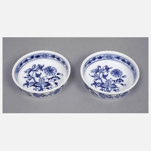 Meissen Paar Untersetzer "Zwiebelmuster"