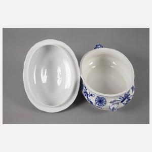 Meissen Deckelterrine "Zwiebelmuster"