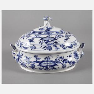 Meissen Deckelterrine "Zwiebelmuster"