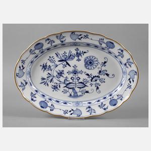 Meissen Platte "Zwiebelmuster"