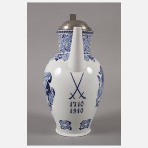 Meissen Weinkanne Jugendstil