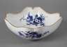 Meissen Schale "Blaue Blume mit Goldgräsern"