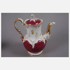 Meissen Kaffeeservice "B-Form"