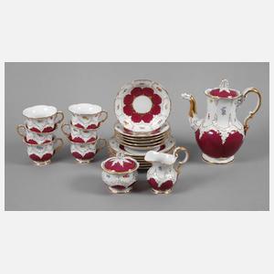 Meissen Kaffeeservice "B-Form"