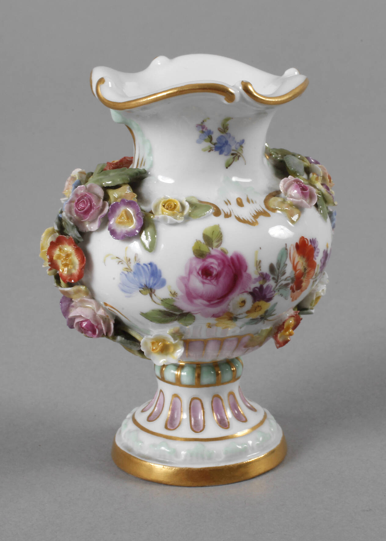 Meissen Miniatur-Prunkvase
