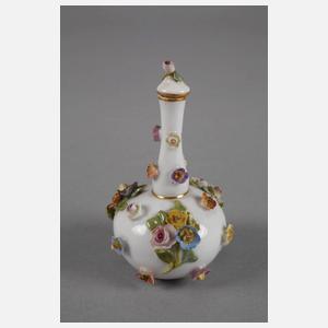 Meissen Parfumflakon mit Blütenbesatz