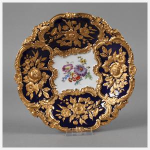 Meissen Prunkteller "Blumenbukett"