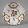 Meissen kleiner Prunkteller "Blumenbukett"