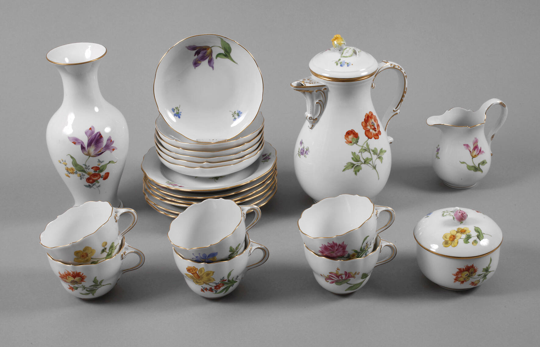 Meissen Kaffeeservice "Blume 1"