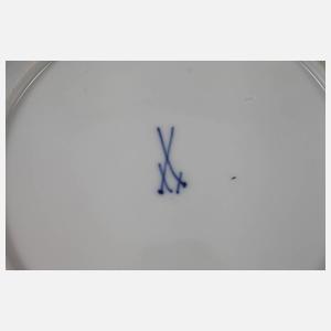 Meissen sechs Suppenteller "Blumen und Insekten"