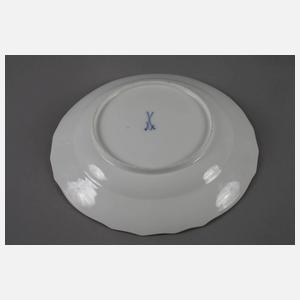 Meissen Suppenteller "Blumen und Insekten"