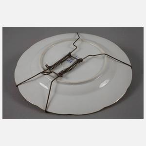 Meissen Speiseteller Blumenmalerei