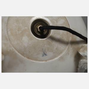 Großer Lampenfuß "Roter Mingdrache"