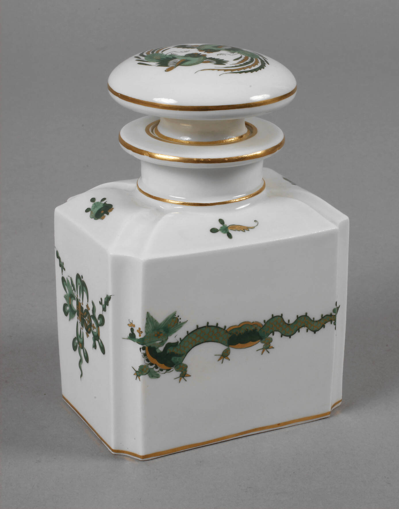 Meissen Teedose "Reicher Drache"