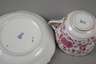 Meissen Mokkatasse "Indische Malerei, purpur"