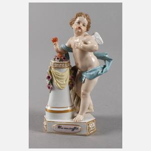 Meissen Amorette "Un me suffit - Eines genügt mir"