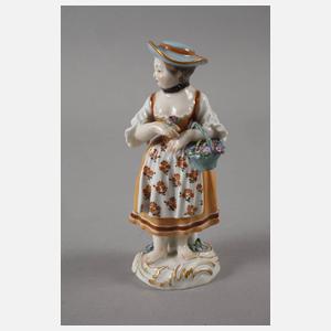 Meissen "Gärtnerkind mit Blumenkorb"