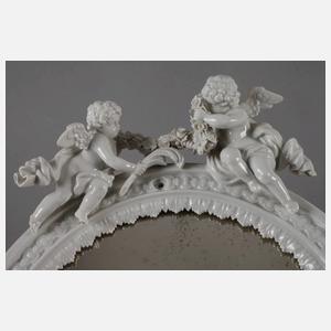 Meissen "Wandspiegel mit Amoretten"