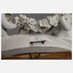 Meissen "Wandspiegel mit Amoretten"