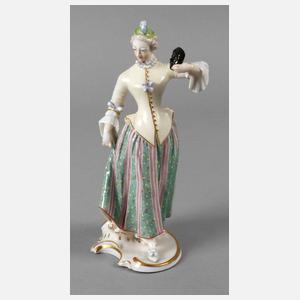 Nymphenburg Colombina mit Maske