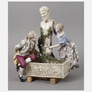 Passau "Junges Paar am Brunnen"