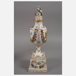 Potschappel Paar Potpourri-Vasen