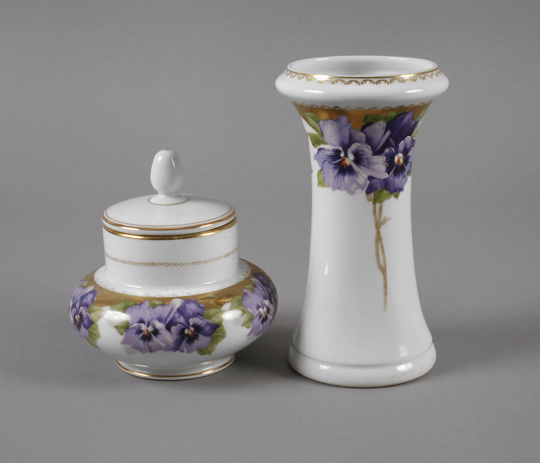 Rosenthal Vase und Dose "Viktoria Luise"