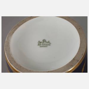 Rosenthal große Vase mit Papageimotiv