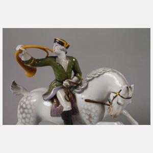 Rosenthal Reiter mit Horn