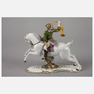 Rosenthal Reiter mit Horn