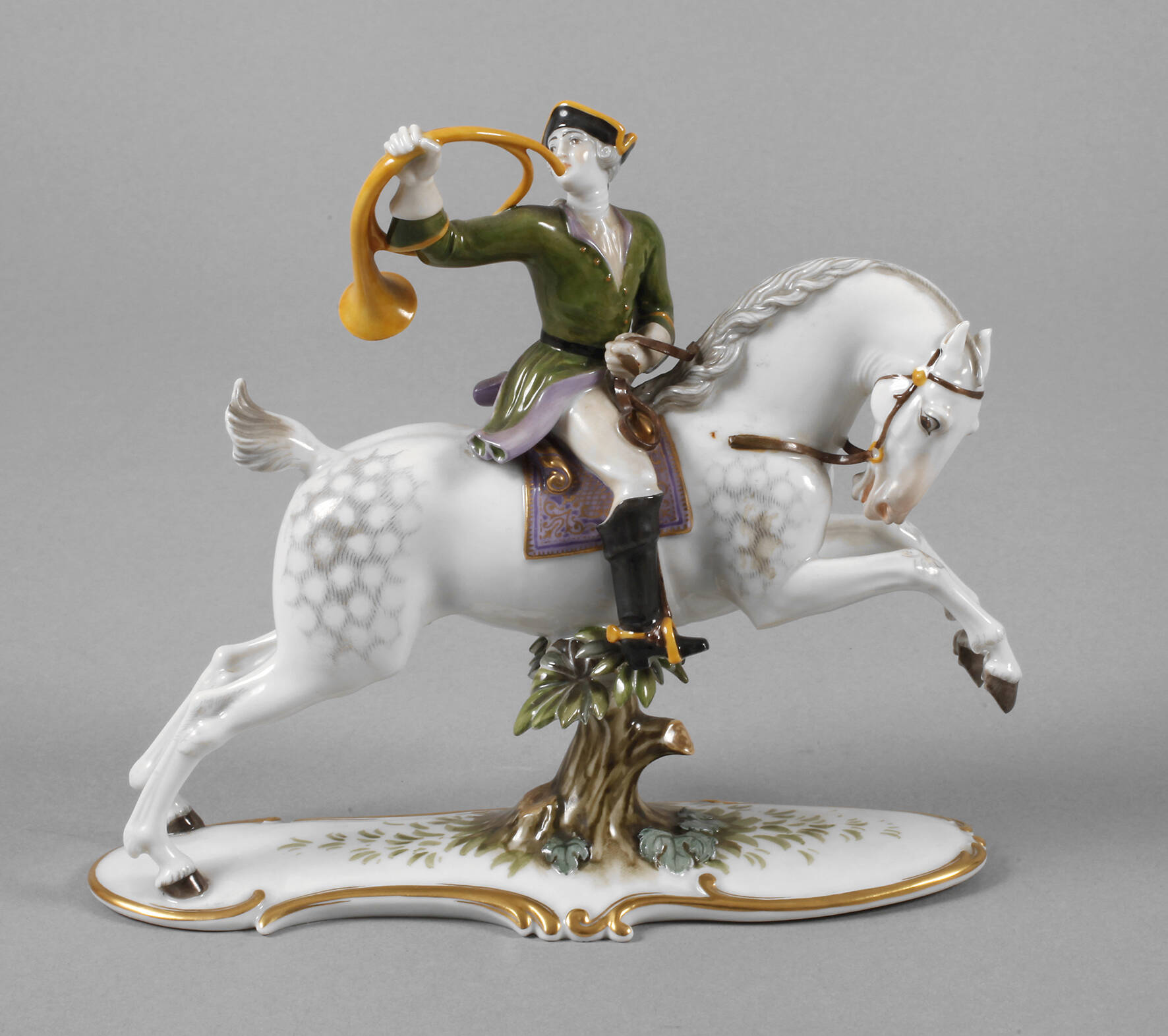 Rosenthal Reiter mit Horn