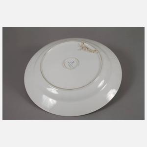 Sandizell Höffner & Co. Wandteller mit Pfauenmotiv