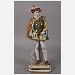 Scheibe-Alsbach großes Paar Kostümfiguren