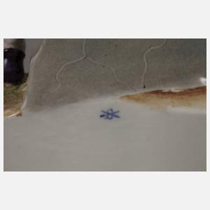 Scheibe-Alsbach großes Paar Kostümfiguren