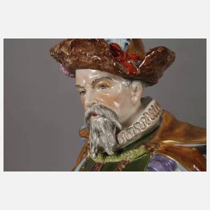 Scheibe-Alsbach großes Paar Kostümfiguren