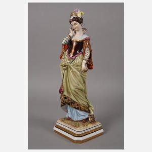 Scheibe-Alsbach großes Paar Kostümfiguren