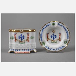 Schlaggenwald Raucherset Art déco