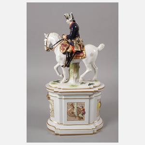 Tettau "Friedrich der Große zu Pferd" mit Sockel