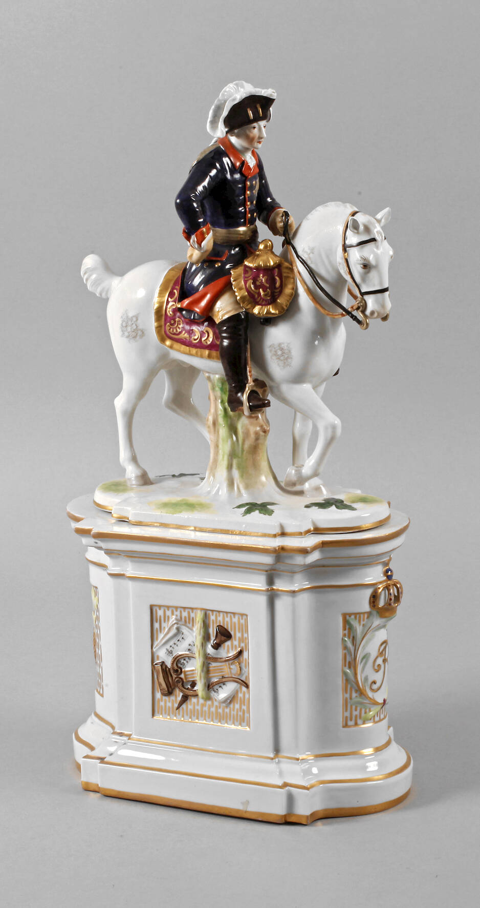 Tettau "Friedrich der Große zu Pferd" mit Sockel