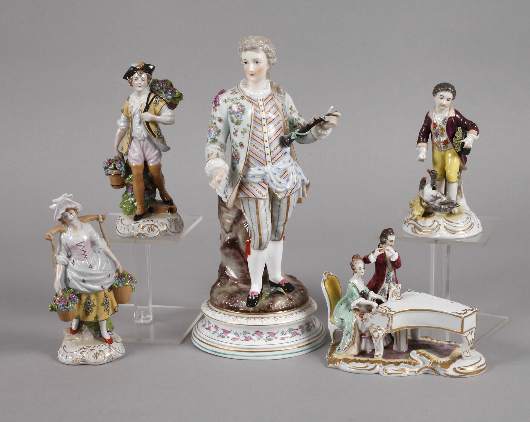 Thüringen Konvolut Rokokofiguren