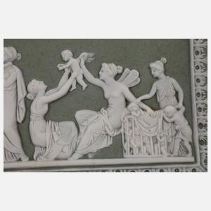 Reliefplatte im Wedgwood-Stil