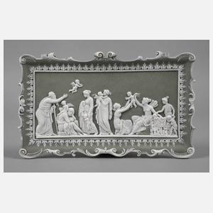 Reliefplatte im Wedgwood-Stil