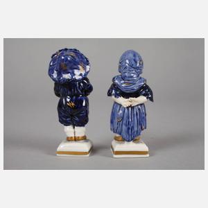 Volkstedt Paar kleine Bettelkinder