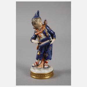 Volkstedt Bettelkind mit Vogel