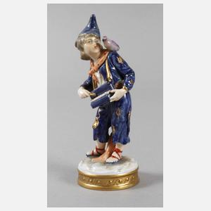 Volkstedt Bettelkind mit Vogel